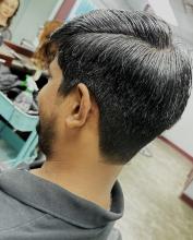 mens haircut tapered cut barber barbering school hairstyling student hair school cosmetology trade school near brantford