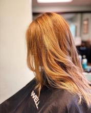 butterfly layers layered haircut long hair fresh blowout hair salon hairstylist hair stylist hairdresser affordable top rated hair services near me in brantford ontario best hair school cosmetology college diploma program near me