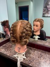 double dutch braids buns space buns cute hairstyle idea no heat hair styling hair student brantford ontario top rated best hair school near me for college diploma of hairstyling barbering affordable hair services near me